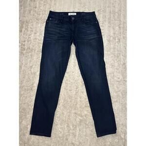 DL1961 classic dark wash Margaux Instasculpt ankle skinny jeans Size 28